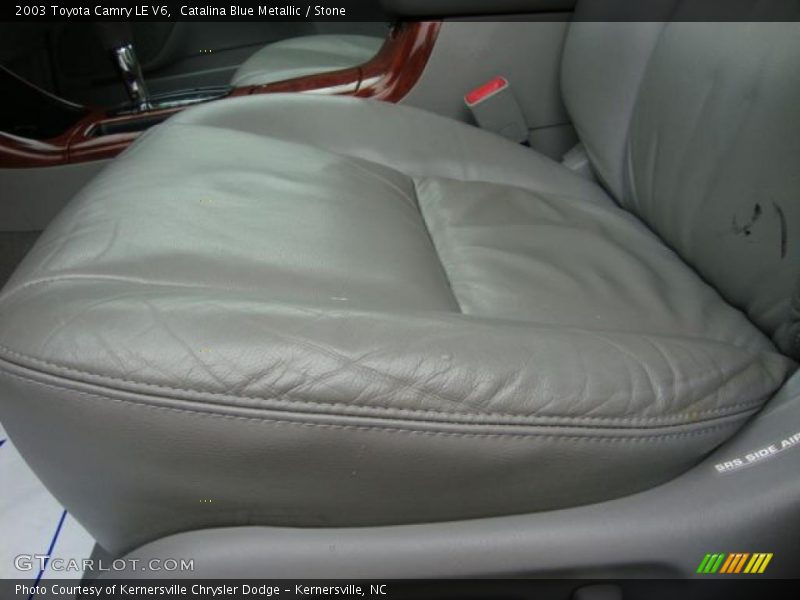 Catalina Blue Metallic / Stone 2003 Toyota Camry LE V6