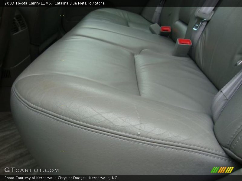 Catalina Blue Metallic / Stone 2003 Toyota Camry LE V6