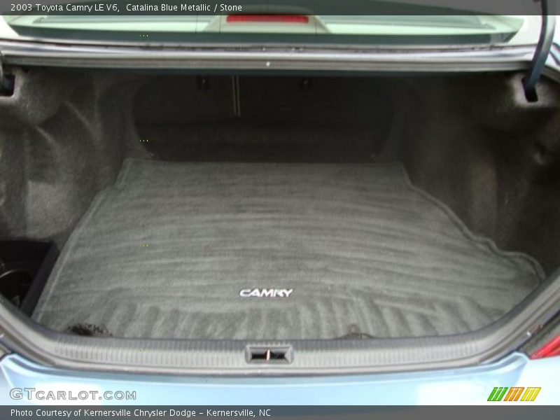 Catalina Blue Metallic / Stone 2003 Toyota Camry LE V6