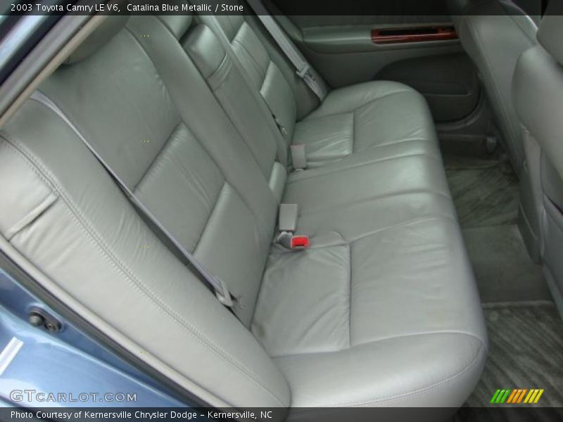 Catalina Blue Metallic / Stone 2003 Toyota Camry LE V6