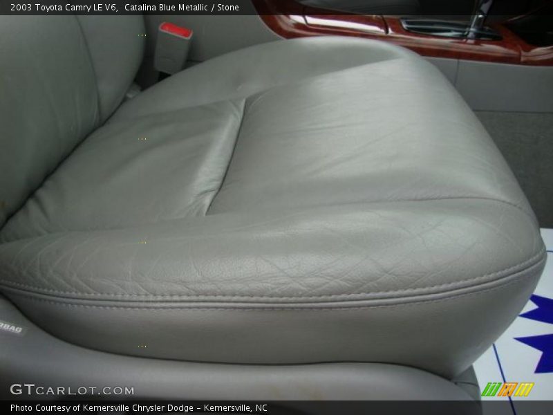 Catalina Blue Metallic / Stone 2003 Toyota Camry LE V6