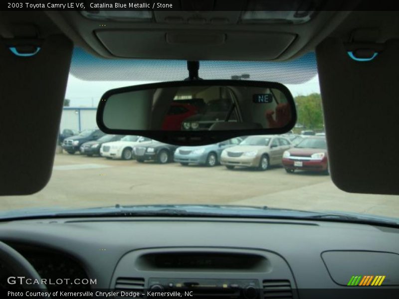 Catalina Blue Metallic / Stone 2003 Toyota Camry LE V6