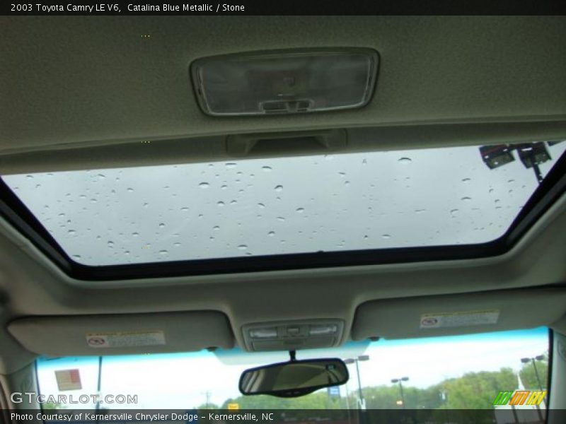 Catalina Blue Metallic / Stone 2003 Toyota Camry LE V6