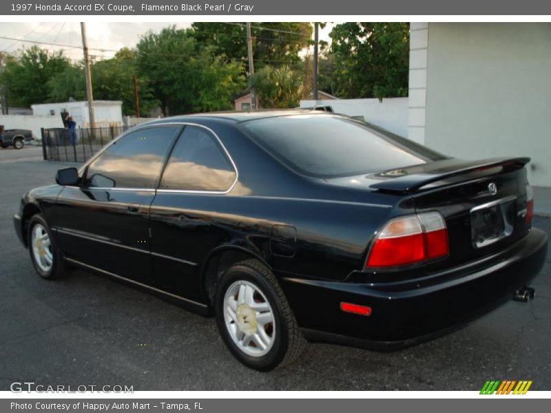 Flamenco Black Pearl / Gray 1997 Honda Accord EX Coupe