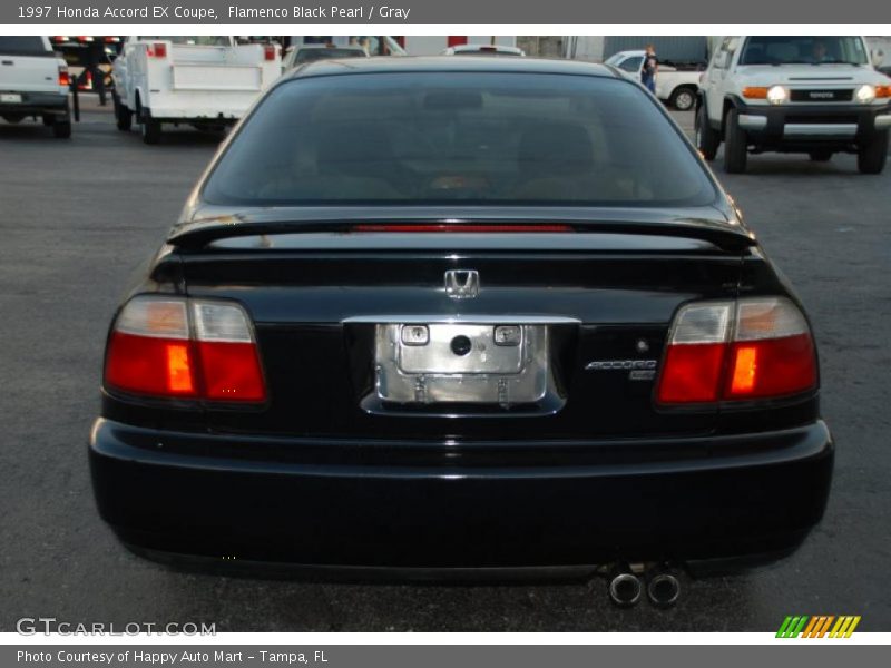 Flamenco Black Pearl / Gray 1997 Honda Accord EX Coupe