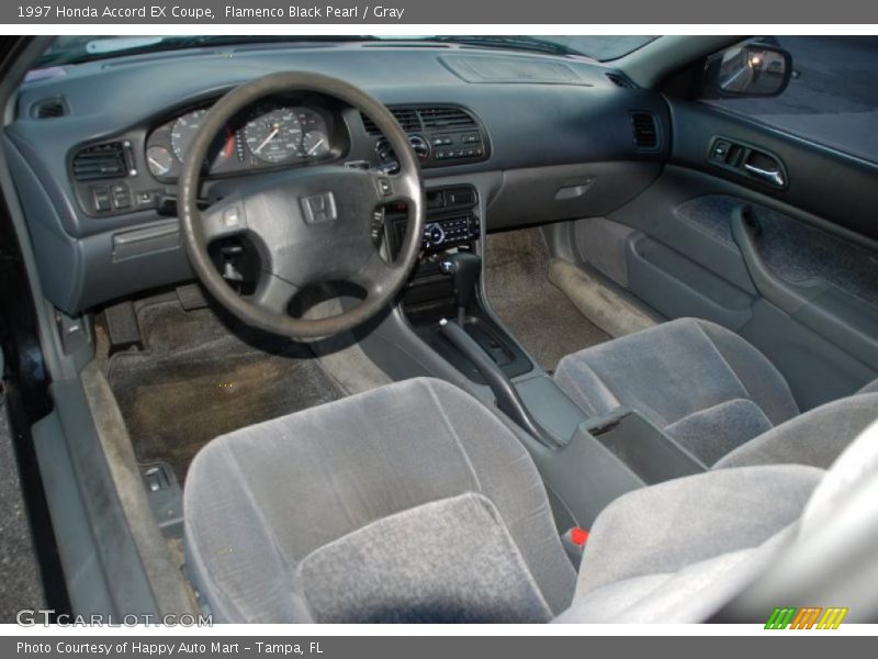 Gray Interior - 1997 Accord EX Coupe 
