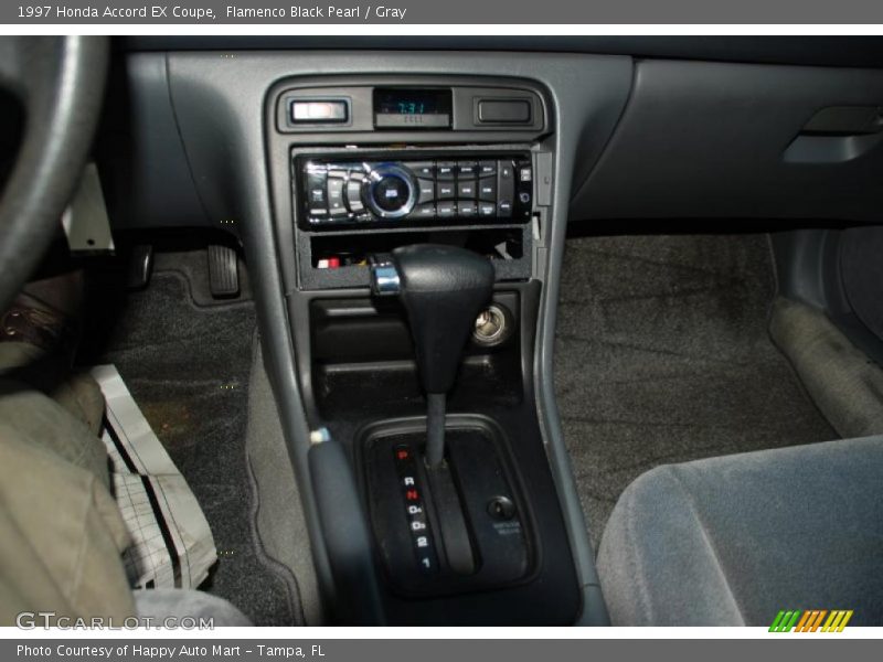 Flamenco Black Pearl / Gray 1997 Honda Accord EX Coupe