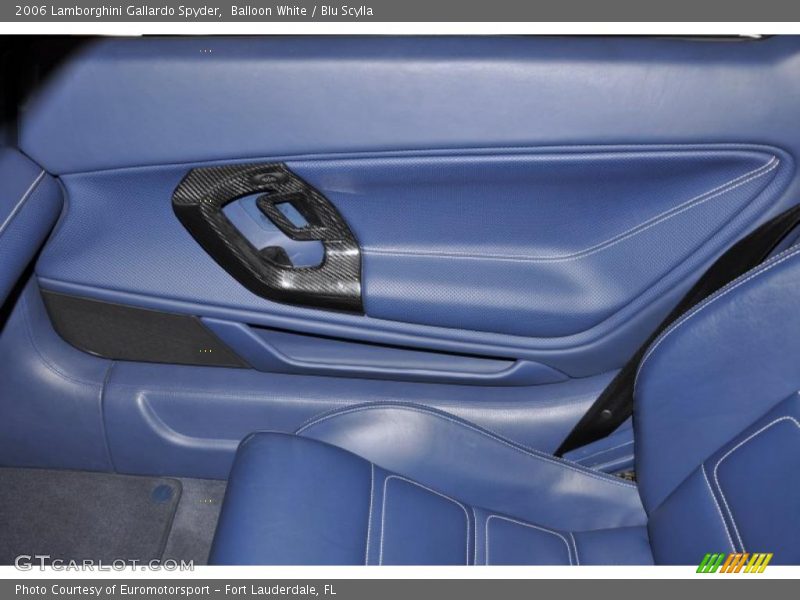 Balloon White / Blu Scylla 2006 Lamborghini Gallardo Spyder