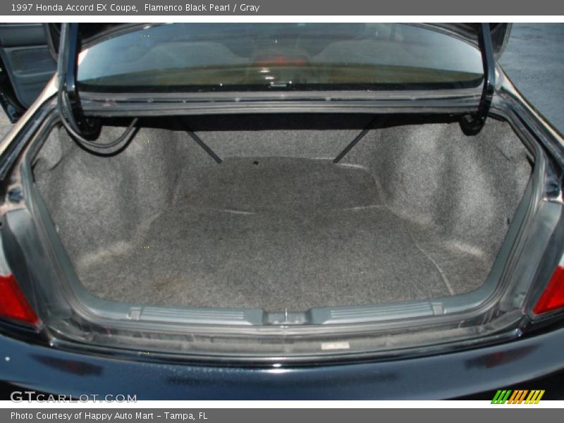 Flamenco Black Pearl / Gray 1997 Honda Accord EX Coupe