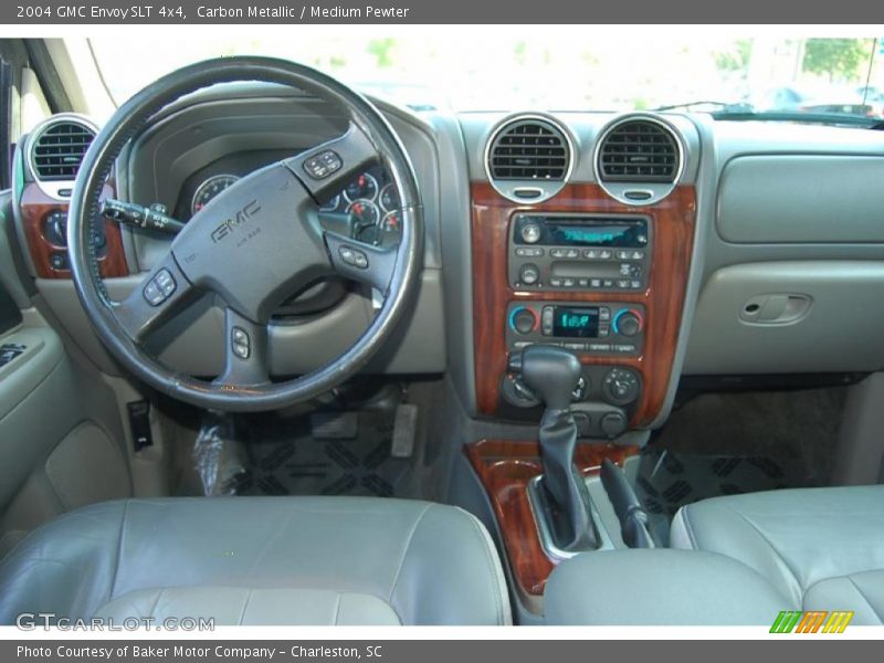 Carbon Metallic / Medium Pewter 2004 GMC Envoy SLT 4x4