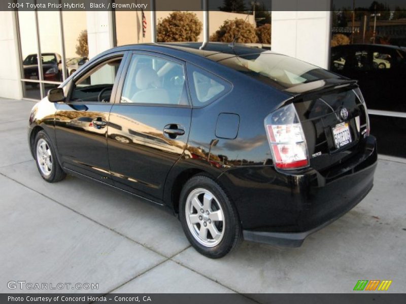 Black / Brown/Ivory 2004 Toyota Prius Hybrid