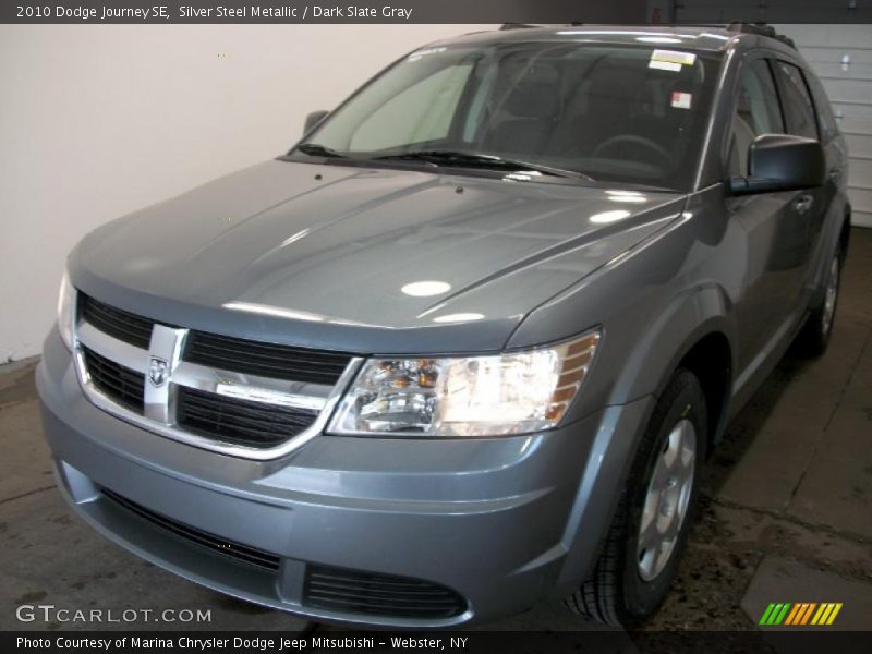 Silver Steel Metallic / Dark Slate Gray 2010 Dodge Journey SE