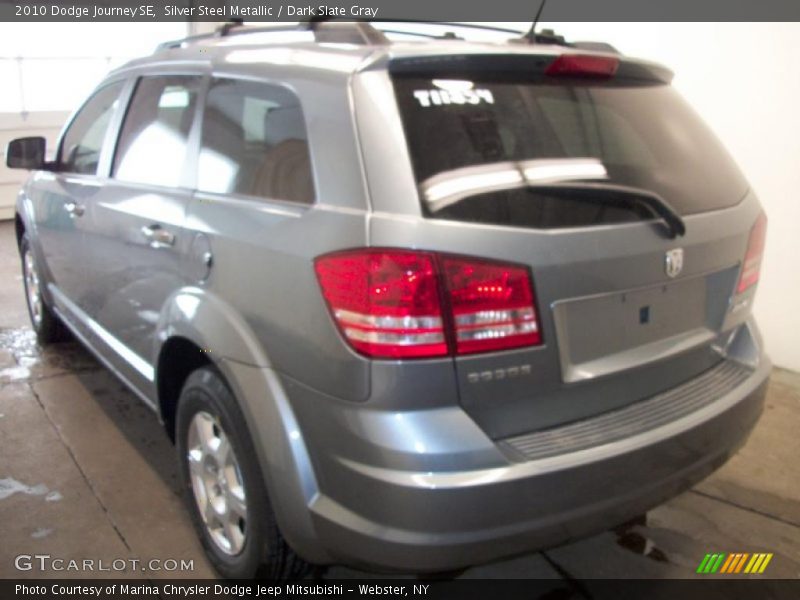 Silver Steel Metallic / Dark Slate Gray 2010 Dodge Journey SE