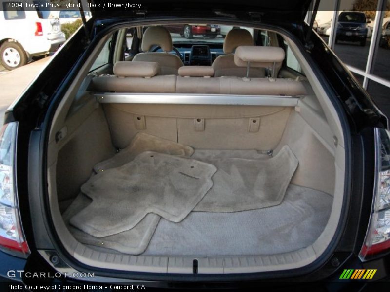 Black / Brown/Ivory 2004 Toyota Prius Hybrid