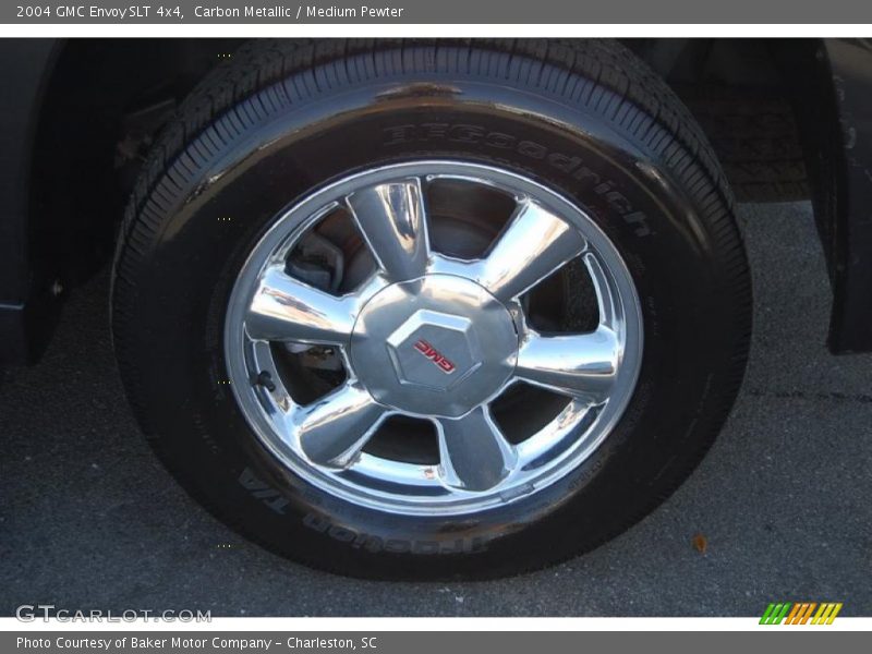 Carbon Metallic / Medium Pewter 2004 GMC Envoy SLT 4x4