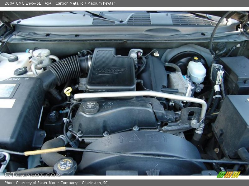 Carbon Metallic / Medium Pewter 2004 GMC Envoy SLT 4x4