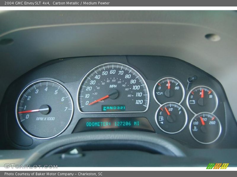 Carbon Metallic / Medium Pewter 2004 GMC Envoy SLT 4x4