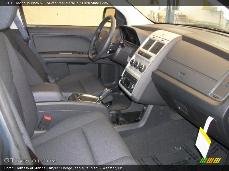 Silver Steel Metallic / Dark Slate Gray 2010 Dodge Journey SE
