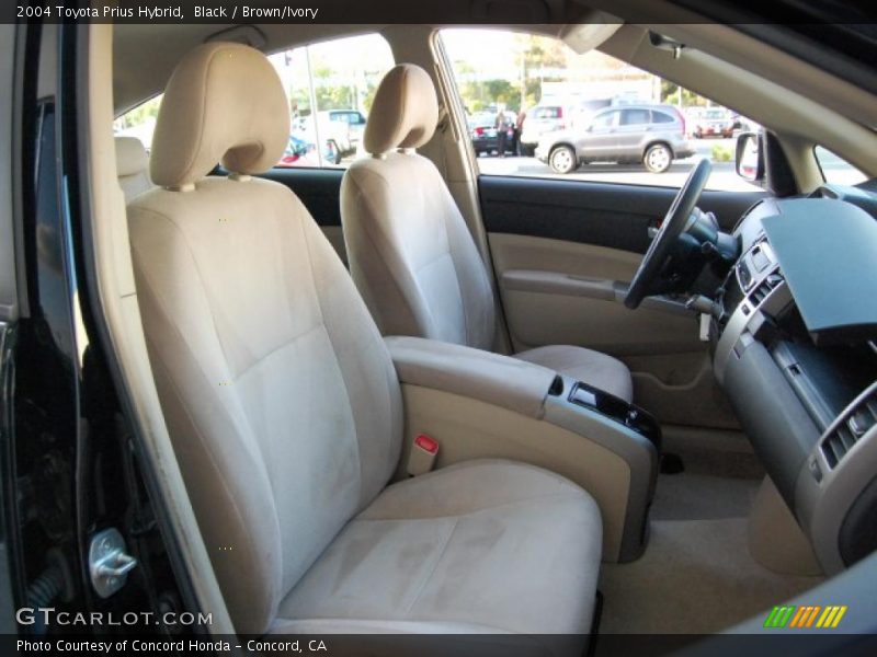 Black / Brown/Ivory 2004 Toyota Prius Hybrid