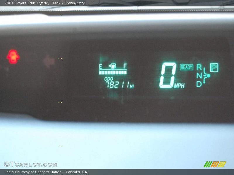 Black / Brown/Ivory 2004 Toyota Prius Hybrid