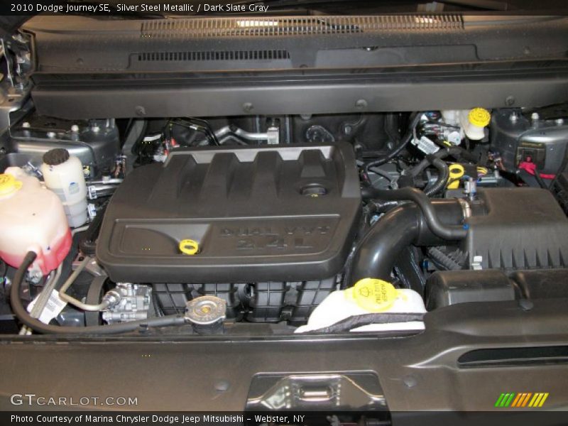Silver Steel Metallic / Dark Slate Gray 2010 Dodge Journey SE