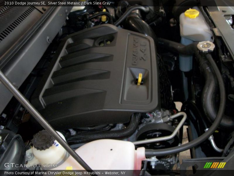 Silver Steel Metallic / Dark Slate Gray 2010 Dodge Journey SE