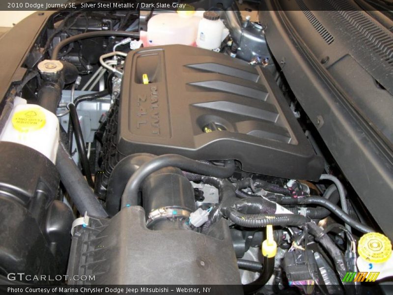 Silver Steel Metallic / Dark Slate Gray 2010 Dodge Journey SE