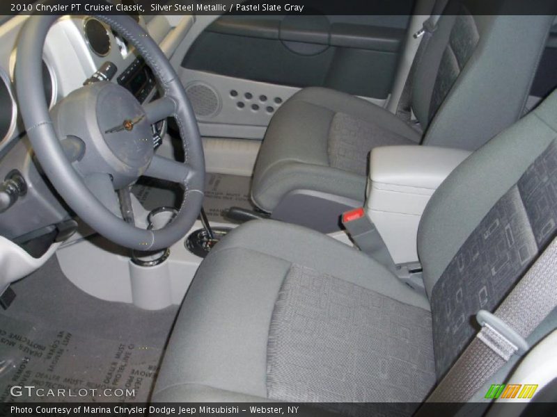 Silver Steel Metallic / Pastel Slate Gray 2010 Chrysler PT Cruiser Classic