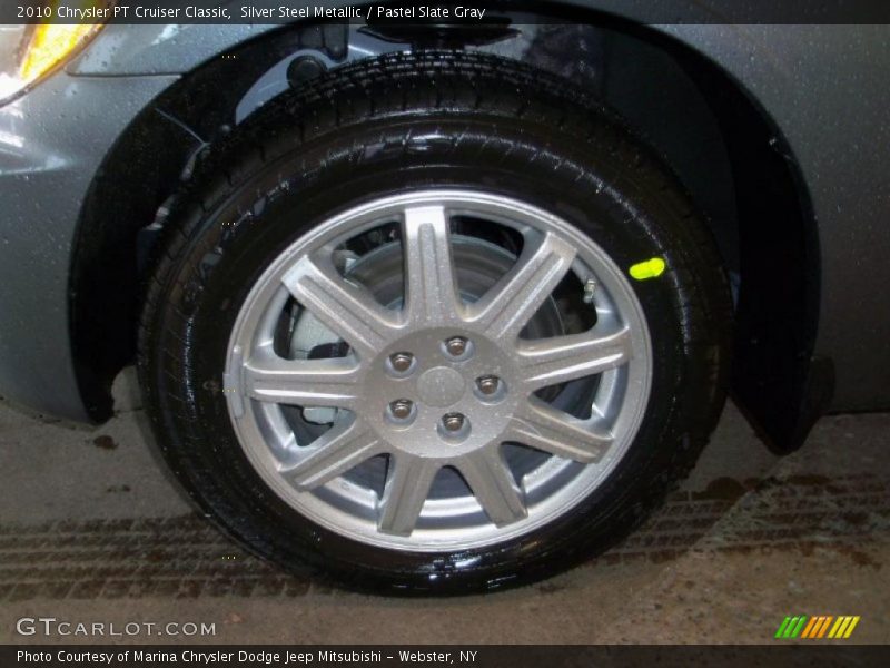 Silver Steel Metallic / Pastel Slate Gray 2010 Chrysler PT Cruiser Classic