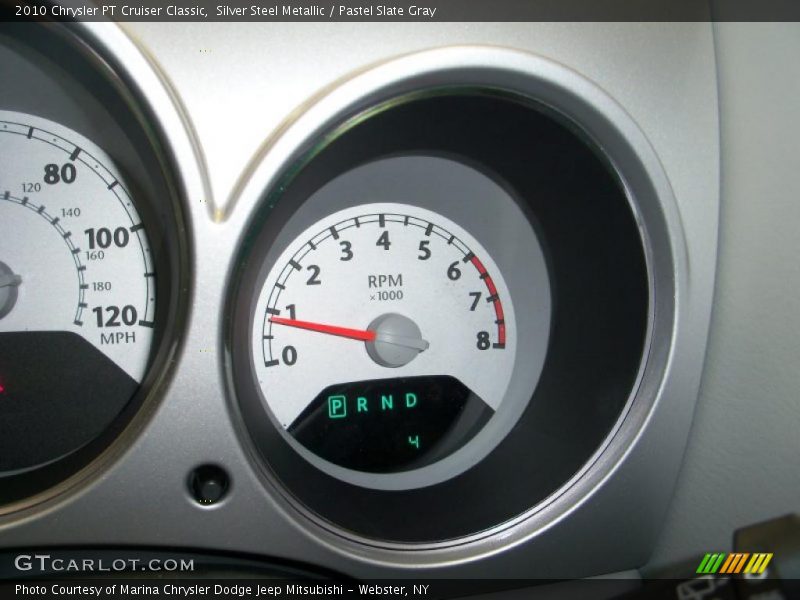 Silver Steel Metallic / Pastel Slate Gray 2010 Chrysler PT Cruiser Classic