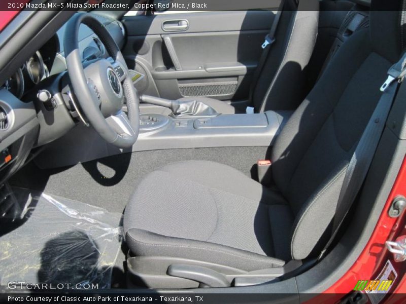 Copper Red Mica / Black 2010 Mazda MX-5 Miata Sport Roadster