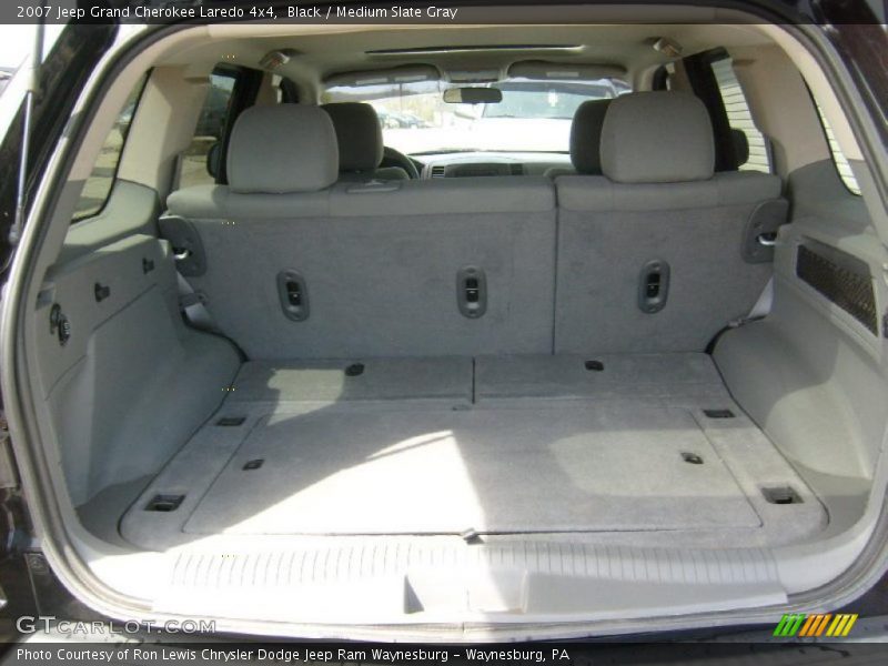Black / Medium Slate Gray 2007 Jeep Grand Cherokee Laredo 4x4
