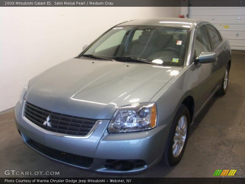 Satin Meisai Pearl / Medium Gray 2009 Mitsubishi Galant ES