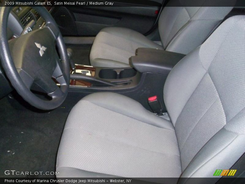 Satin Meisai Pearl / Medium Gray 2009 Mitsubishi Galant ES
