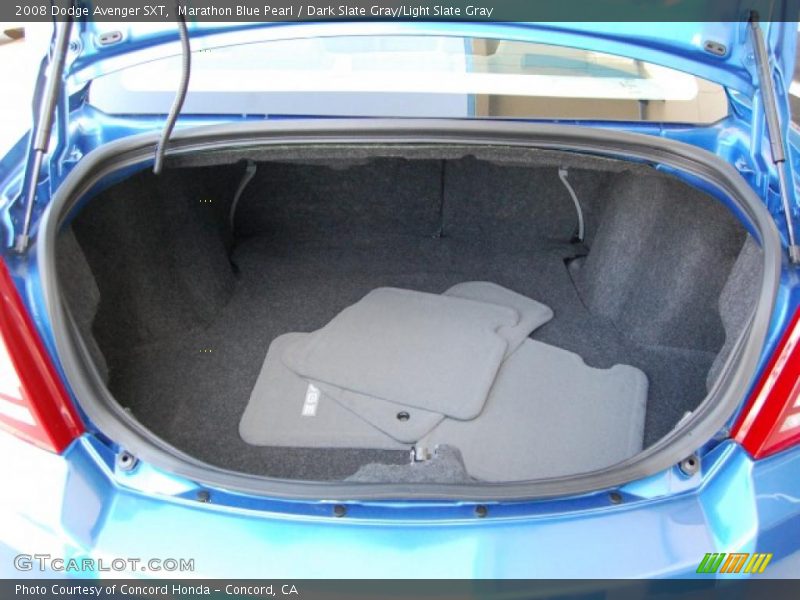 Marathon Blue Pearl / Dark Slate Gray/Light Slate Gray 2008 Dodge Avenger SXT