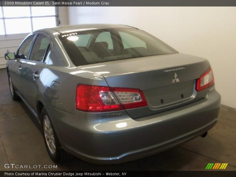 Satin Meisai Pearl / Medium Gray 2009 Mitsubishi Galant ES