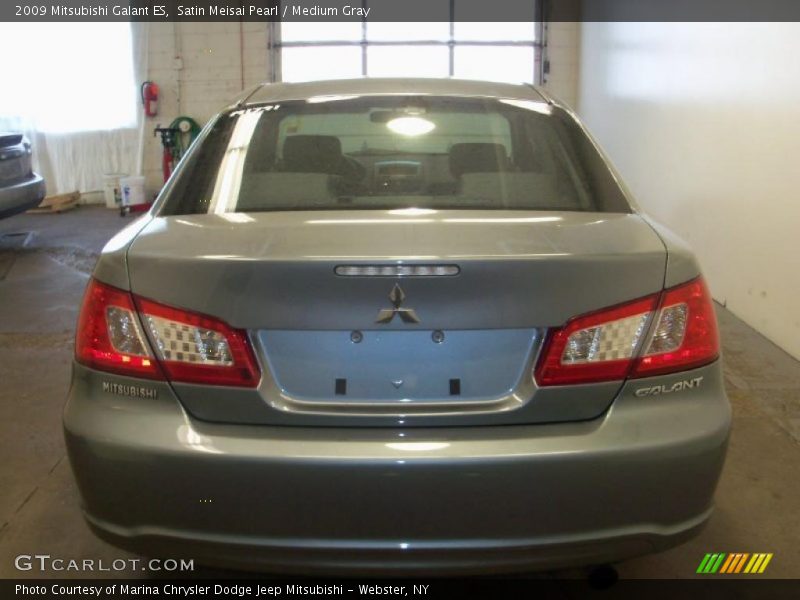 Satin Meisai Pearl / Medium Gray 2009 Mitsubishi Galant ES
