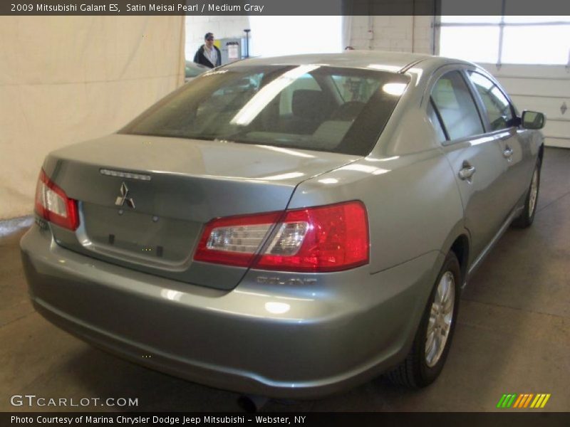 Satin Meisai Pearl / Medium Gray 2009 Mitsubishi Galant ES