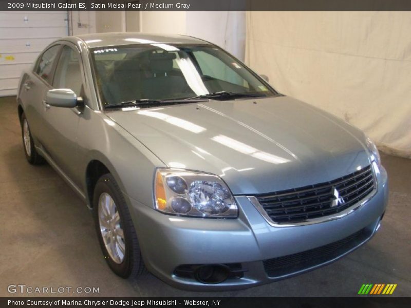Satin Meisai Pearl / Medium Gray 2009 Mitsubishi Galant ES