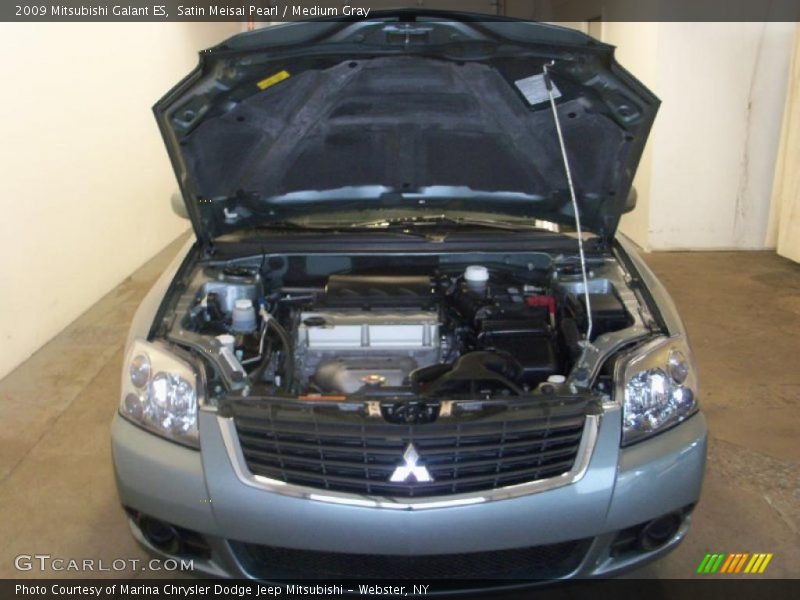 Satin Meisai Pearl / Medium Gray 2009 Mitsubishi Galant ES