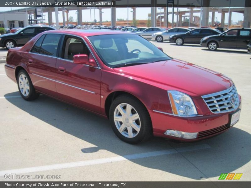 Crystal Red Tintcoat / Cashmere 2007 Cadillac DTS Sedan