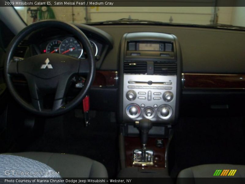 Satin Meisai Pearl / Medium Gray 2009 Mitsubishi Galant ES