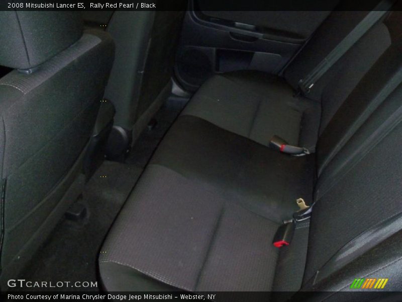 Rally Red Pearl / Black 2008 Mitsubishi Lancer ES