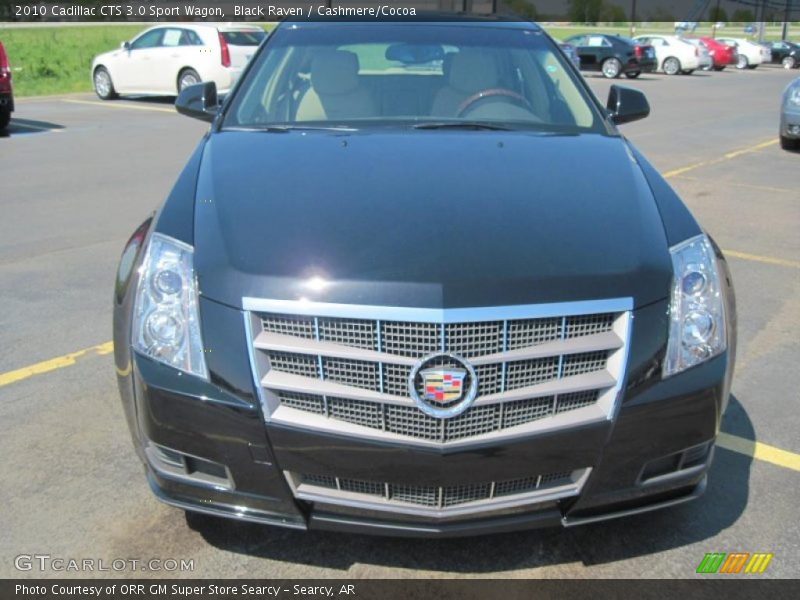 Black Raven / Cashmere/Cocoa 2010 Cadillac CTS 3.0 Sport Wagon