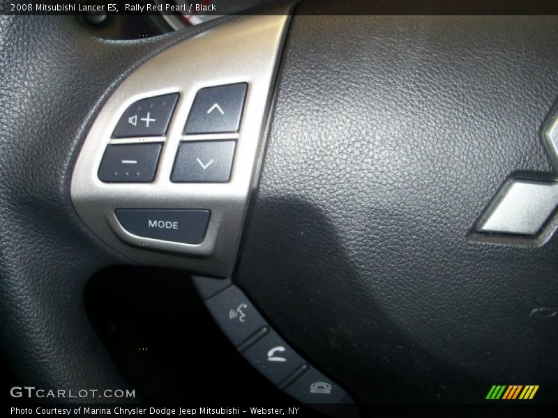 Rally Red Pearl / Black 2008 Mitsubishi Lancer ES