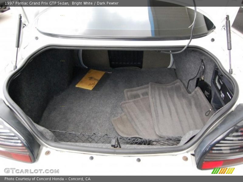 Bright White / Dark Pewter 1997 Pontiac Grand Prix GTP Sedan