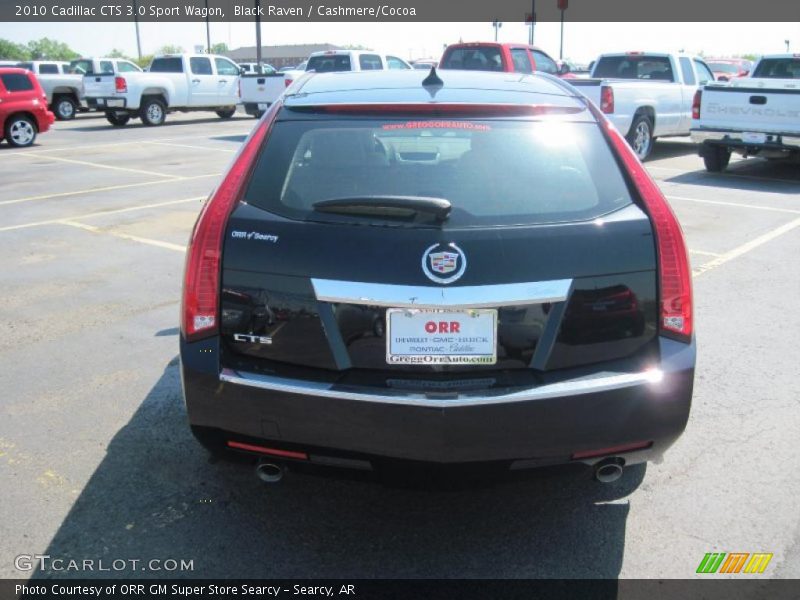 Black Raven / Cashmere/Cocoa 2010 Cadillac CTS 3.0 Sport Wagon