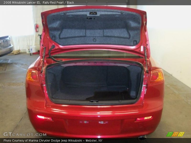 Rally Red Pearl / Black 2008 Mitsubishi Lancer ES
