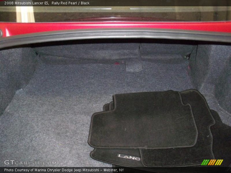 Rally Red Pearl / Black 2008 Mitsubishi Lancer ES