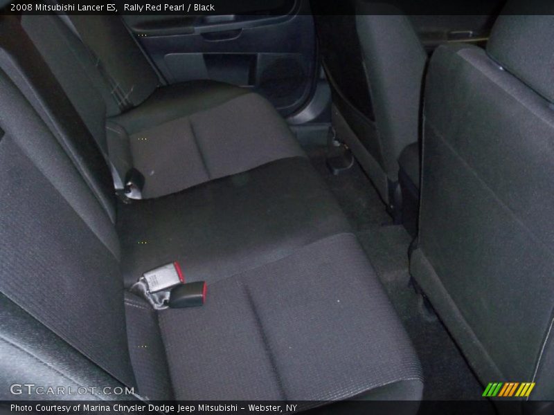 Rally Red Pearl / Black 2008 Mitsubishi Lancer ES
